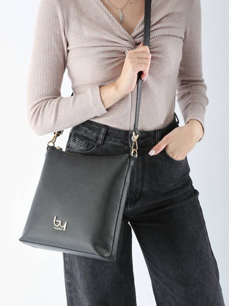 Cross Body Tas Pisa By byblos Zwart pisa BS60A04 ander zicht 1